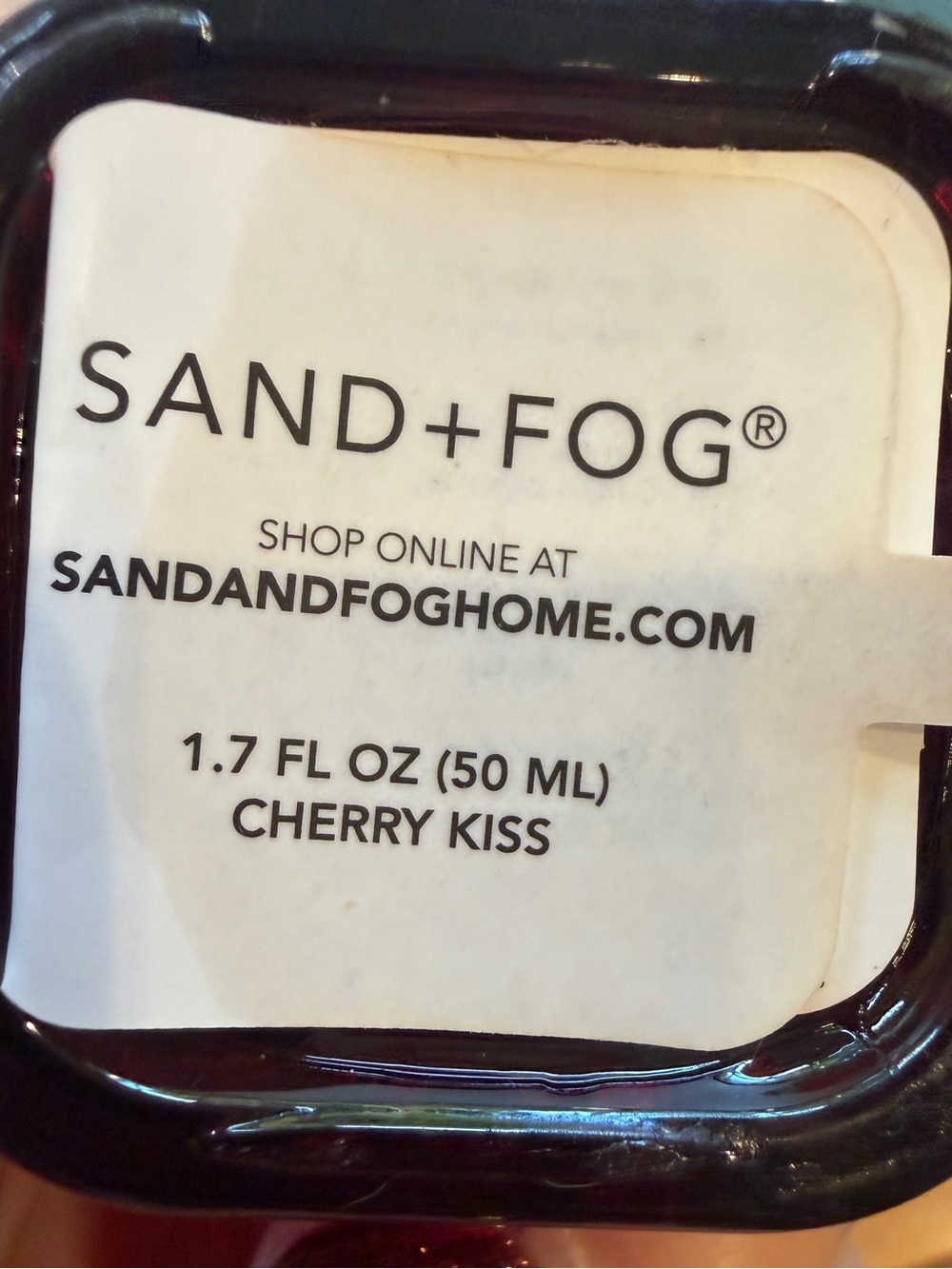 Sand + Fog NWT Cherry Kiss Scented Fragrance Body Oil 1.7 Fl Oz - Picture 3 of 3